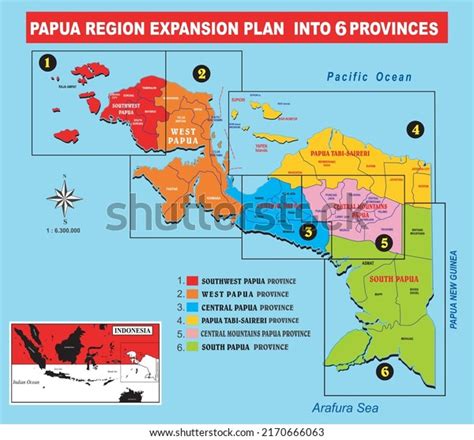 Map Papua Indonesia: Over 1,036 Royalty-Free Licensable Stock ...