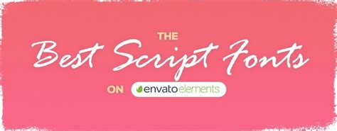 Adobe Photoshop Resources — The Best Script Fonts on Envato Elements...