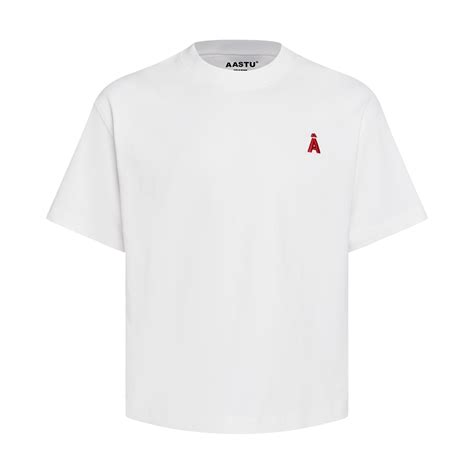 AA TELEX LOGO TEE // WHITE – AA STU.