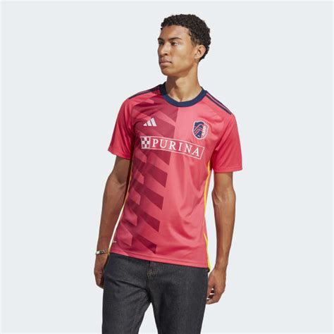 adidas St. Louis CITY SC 23/24 Home Jersey - Pink | Free Shipping with ...