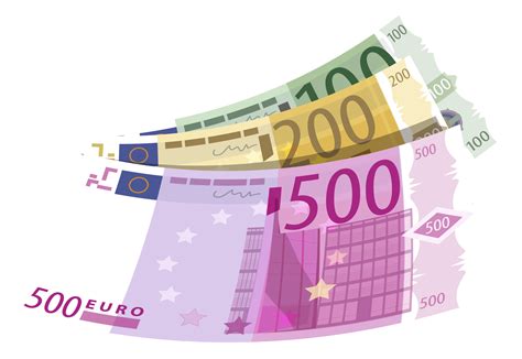 Banknotes Euro PNG Clipart 653