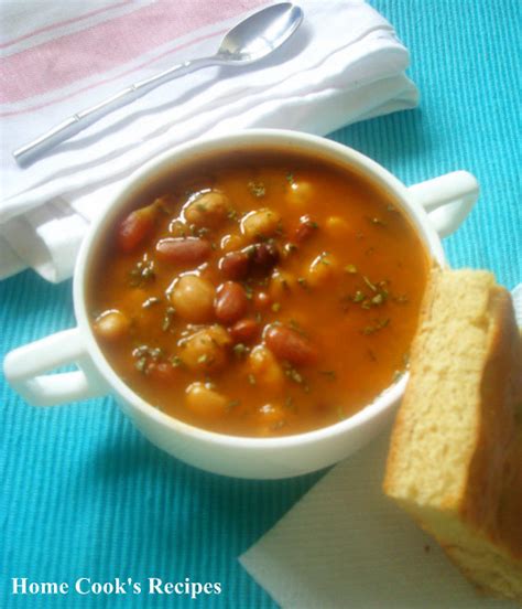 Mixed Bean Soup | Home Cooks Recipe