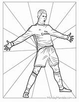 20 Ronaldo Coloring Pages Free PDF Printables sketch template