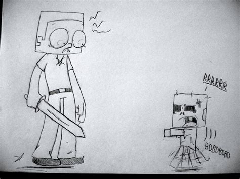 Minecraft: Baby Zombie by TheCunningCondor on DeviantArt