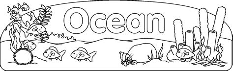 Free Sea Life Clipart Black And White, Download Free Sea Life Clipart Black And White png images ...