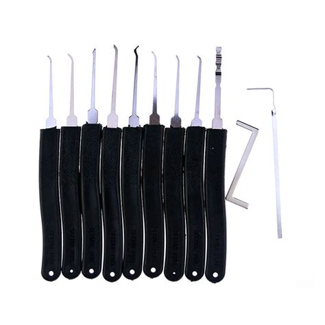 KLOM 15 Piece Wafer Lock Rake Pick Set - GOSO Lock Picks