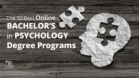 The 50 Best Online Bachelor's in Psychology Degree Programs