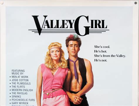 Valley Girl / one sheet / USA