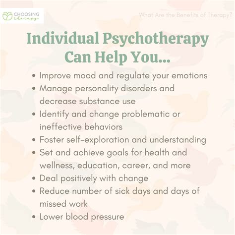 What Are the Benefits of Therapy?