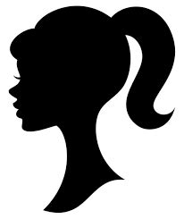 Image result for animal head silhouette vector | Barbie silhouette ...