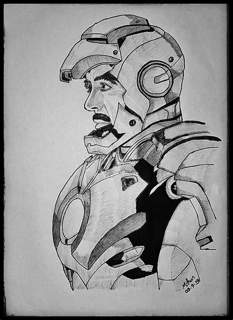 Iron Man Sketches Drawings