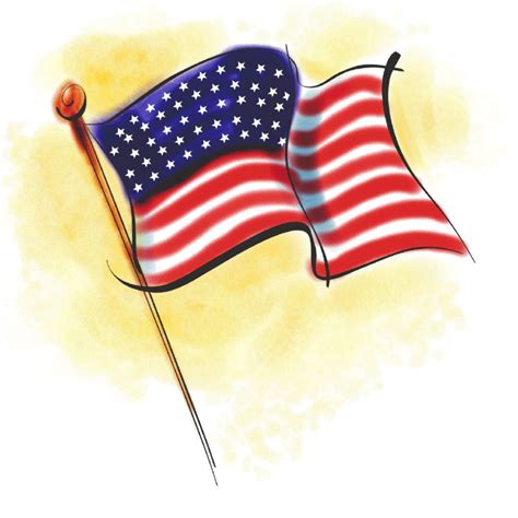 Memorial Day Flag Clip Art | Oppidan Library