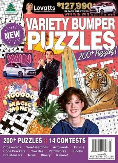 Lovatts Variety Bumper Puzzles Magazine Subscription