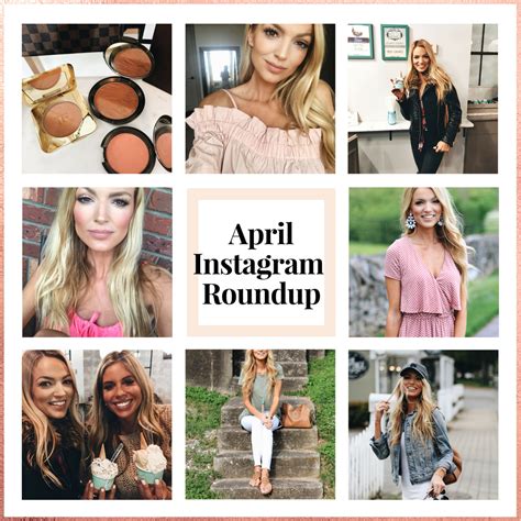 APRIL INSTAGRAM ROUNDUP MAKEUP AND FASHION - Airelle Snyder