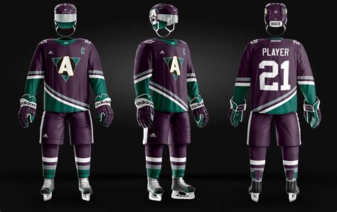 Ice Hockey Uniform Template – Sports Templates