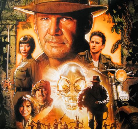 Indiana Jones and the Kingdom of the Crystal Skull / one sheet / advance / USA