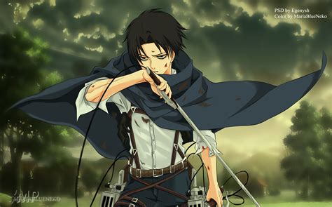 Levi's Blade - HD Wallpaper by MariaBlueNeko