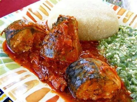 Banku and okro stew | Africa food, African cooking, African food