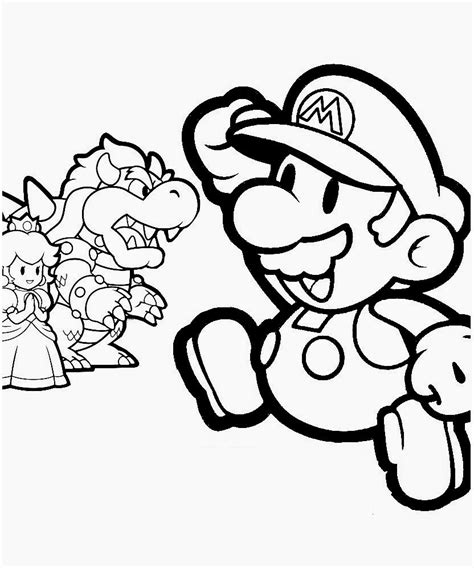 Coloring Pages: Mario Coloring Pages Free and Printable