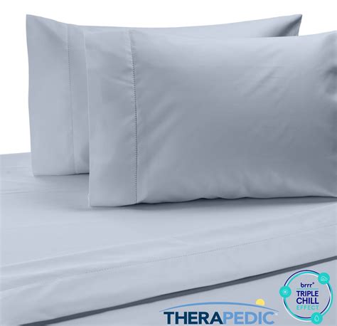 Get a Better Night’s Sleep With Therapedic Cooling Sheets Featuring brrr° - brrrº