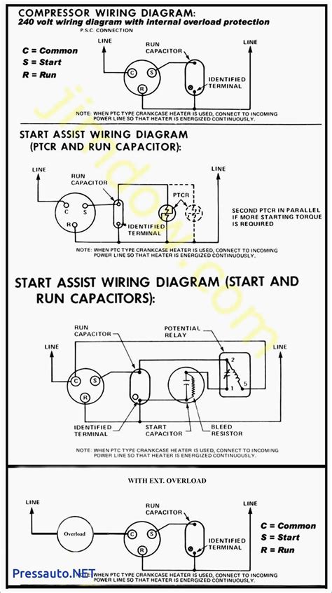 Compressor Start Capacitor Wiring