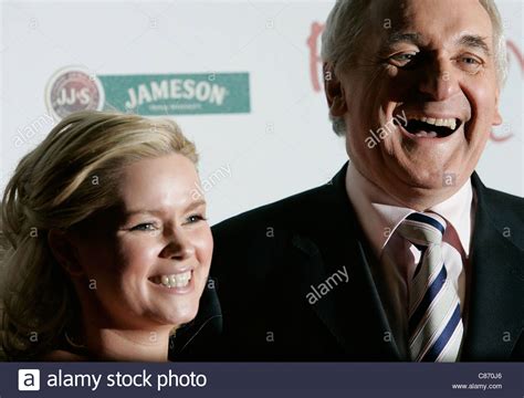 DUBLIN, IRELAND - DECEMBER 19: Cecelia Ahern and Bertie Ahern (Irish ...