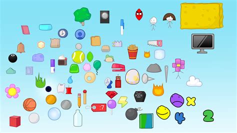 Bfb/TPOT character assets remade! by Noobliss120 on Newgrounds