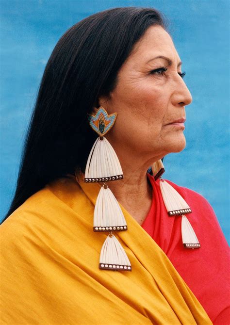 US Secretary of the Interior Deb Haaland (InStyle U.S.)