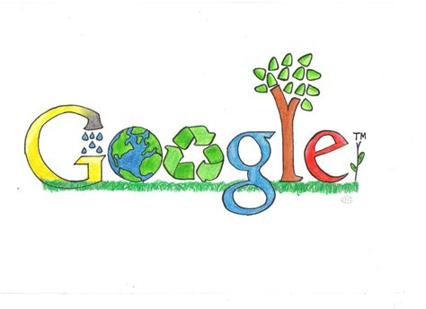 Environmental theme google doodle | If I were a green hero ... | Doodle ...