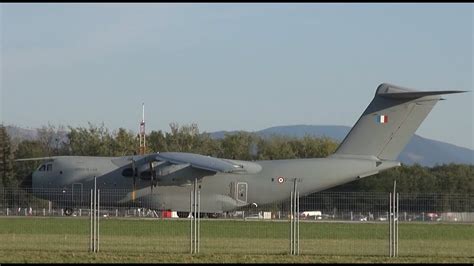 A400M engine failure and aborting take-off - Ostrava NATO Days 2019 ...