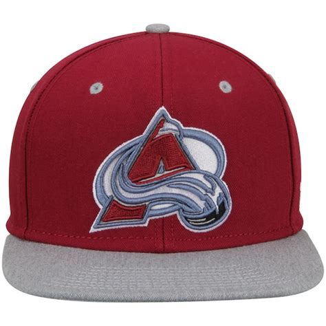 Colorado Avalanche Letterman Snapback Hat - Garnet - Fanatics.com