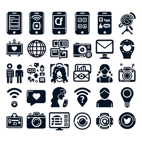 Social media icons PNG file 35196295 PNG