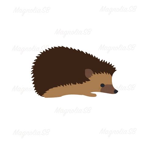 Egel SVG DXF Egel Clipart Egel snijden Dier Schattig | Etsy België