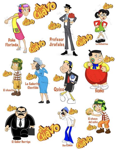 El Chavo Del Ocho PNG Images El Chavo PJEG Images Cricut - Etsy | Candy ...