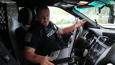 Ever wondered what was inside a police cruiser? Take a look - YouTube