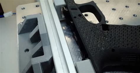 Universal Glock frame holder for laser engraving by DeeDee | Download free STL model ...