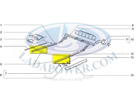 Body Parts 1600: Lada Niva Front Chassis Arm