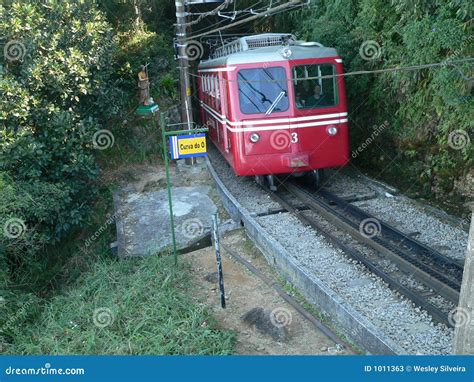 Train of the Corcovado stock image. Image of wagon, transportation ...