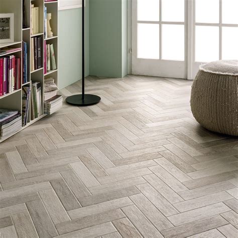 Wood Effect Ceramic Floor Tiles Herringbone - wallpops floor tiles