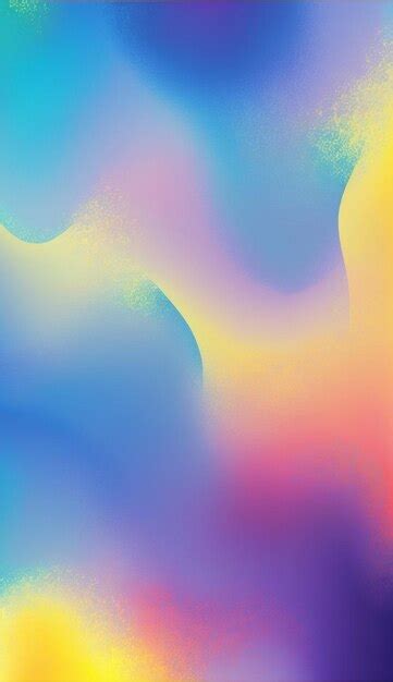 Premium AI Image | A close up of a colorful background with a blur ...