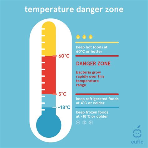 European Food Information Council (EUFIC) on Twitter: "📈 Germs can multiply very quickly if food ...