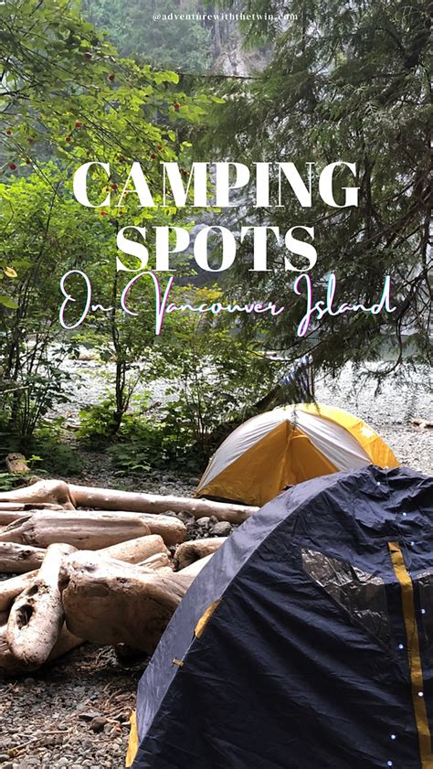 Camping spots on Vancouver Island