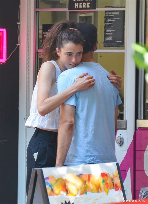 Jack Antonoff and Margaret Qualley Share a Kiss in NYC | POPSUGAR Celebrity