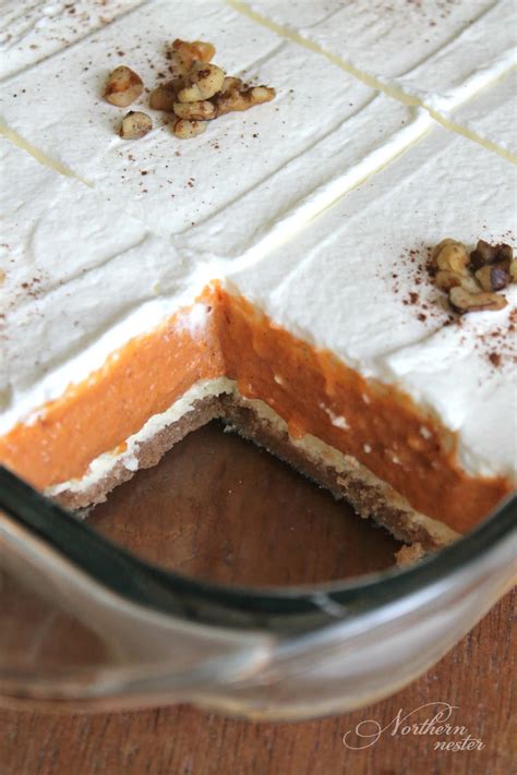 Low Carb Layered Pumpkin Dessert | THM: S, Keto, GF | Recipe | Pumpkin dessert, Layered pumpkin ...