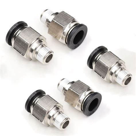 Amazon.com: 3/8 Push to Connect Fittings,CEKER 1/8 NPT Air Fittings PC 3/8 Inch Od Tube x 1/8 ...