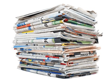 Pile Of Newspapers transparent PNG - StickPNG