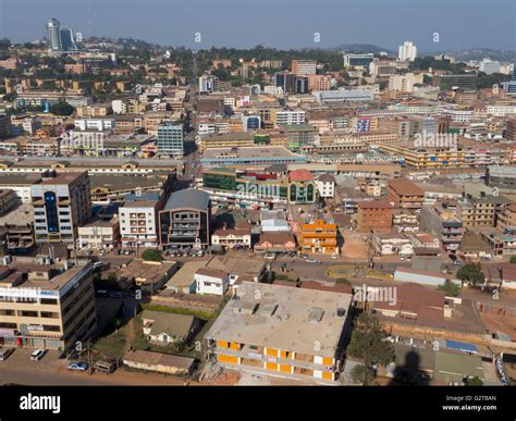 Uganda, Kampala city skyline Stock Photo - Alamy