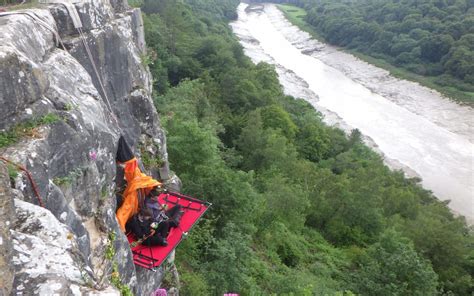 Cliff camping: what’s it like to spend the night on a cliff portaledge ...