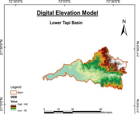 Digital elevation model | Download Scientific Diagram