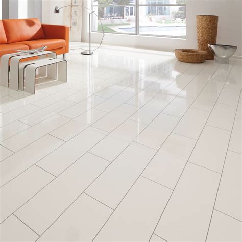 White Laminate Flooring super high gloss laminate | Lami̇nat parke, Parke, Döşemeler